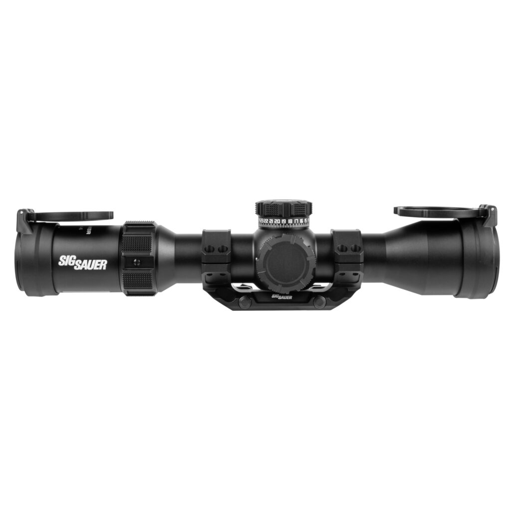 SIG Sauer TANGO-MSR 2-12x44mm 34mm FFP MOA Milling 2.0 Reticle 0.25 MOA, Black Riflescope