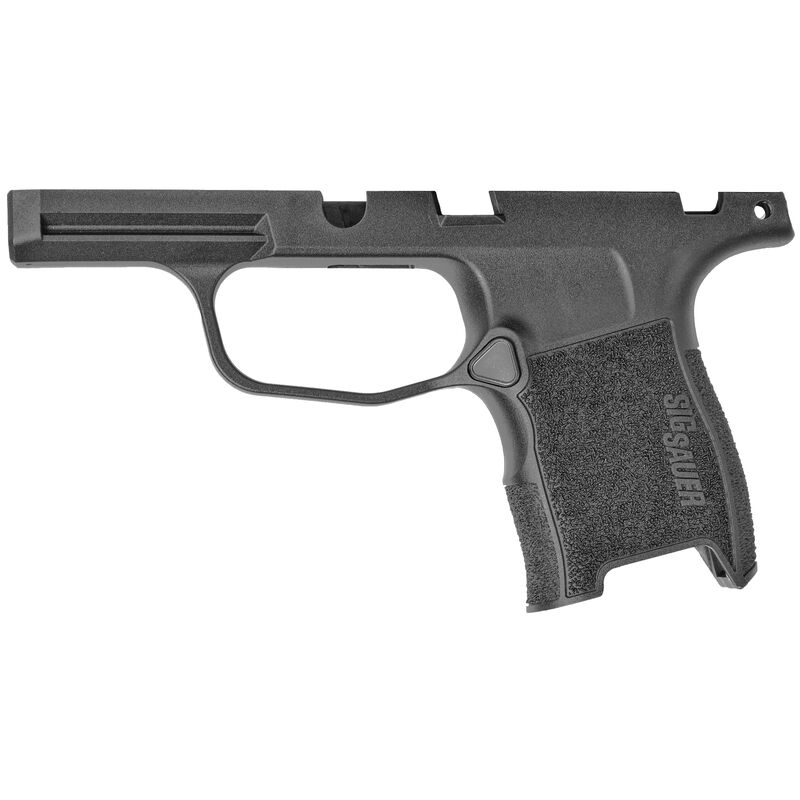 SIG P365 grip module, black polymer, manual safety cut