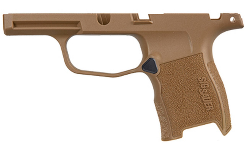 SIG Sauer P365 Grip Module, Coyote, 9mm, Manual Safety