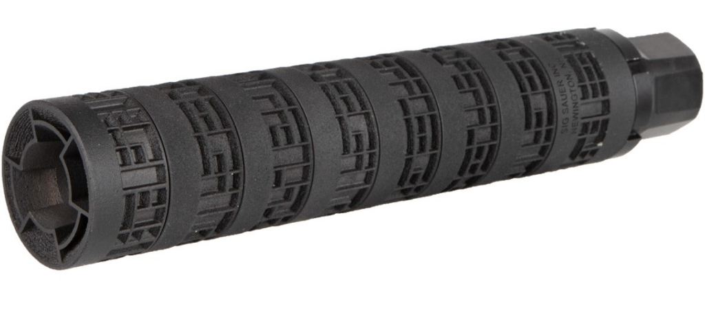 SIG MODX-9 9mm titanium modular pistol suppressor, black