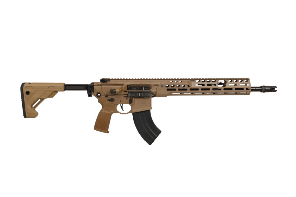 SIG MCX SPEAR LT IR 7.62x39 rifle, 16 in. barrel, IR Cerakote, 28-round