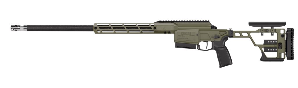 SIG Sauer Cross Sawtooth Rifle, 6.5 PRC, 22-Inch Barrel, Moss Green Cerakote, 4-Round