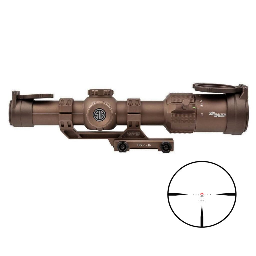 SIG Sauer TANGO-MSR 1-10x28mm 34mm SFP Coyote LPVO