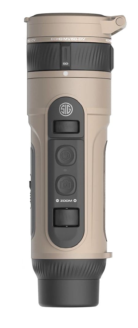 SIG Sauer ECHO MV50-DV Dual View Thermal Monocular, 1.5-24x25/50mm, FDE, additional view 1