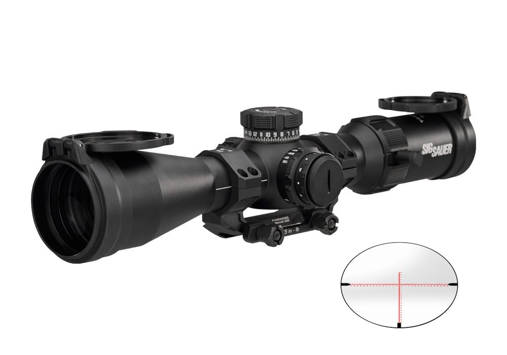 SIG TANGO-MSR 3-18x50 FFP MOA Milling 2.0 riflescope, black, 34 mm