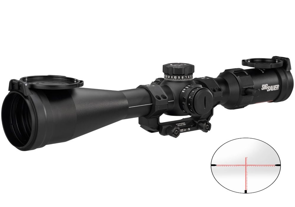 SIG TANGO-MSR 5-30x56 FFP 0.1 MRAD riflescope, black, 34 mm