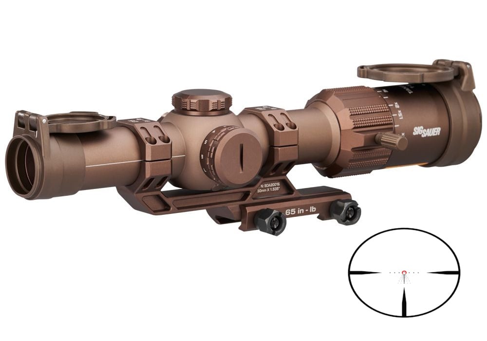 SIG TANGO-MSR 1-8x24 SFP BDC8 LPVO, coyote