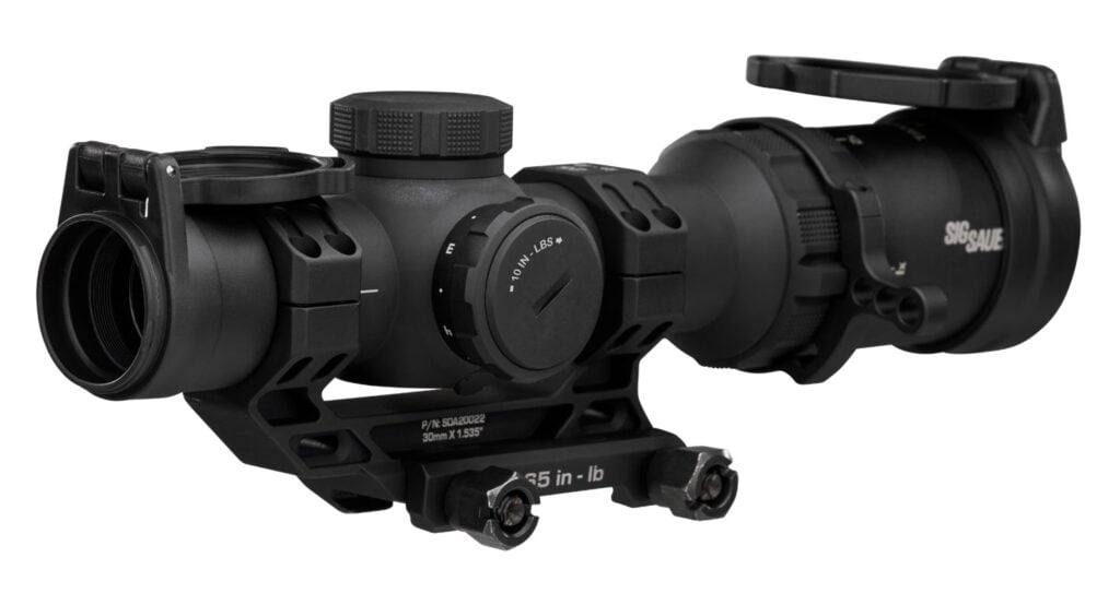 SIG TANGO-MSR Compact 1-6x24 SFP BDC6 LPVO, black, compact mount