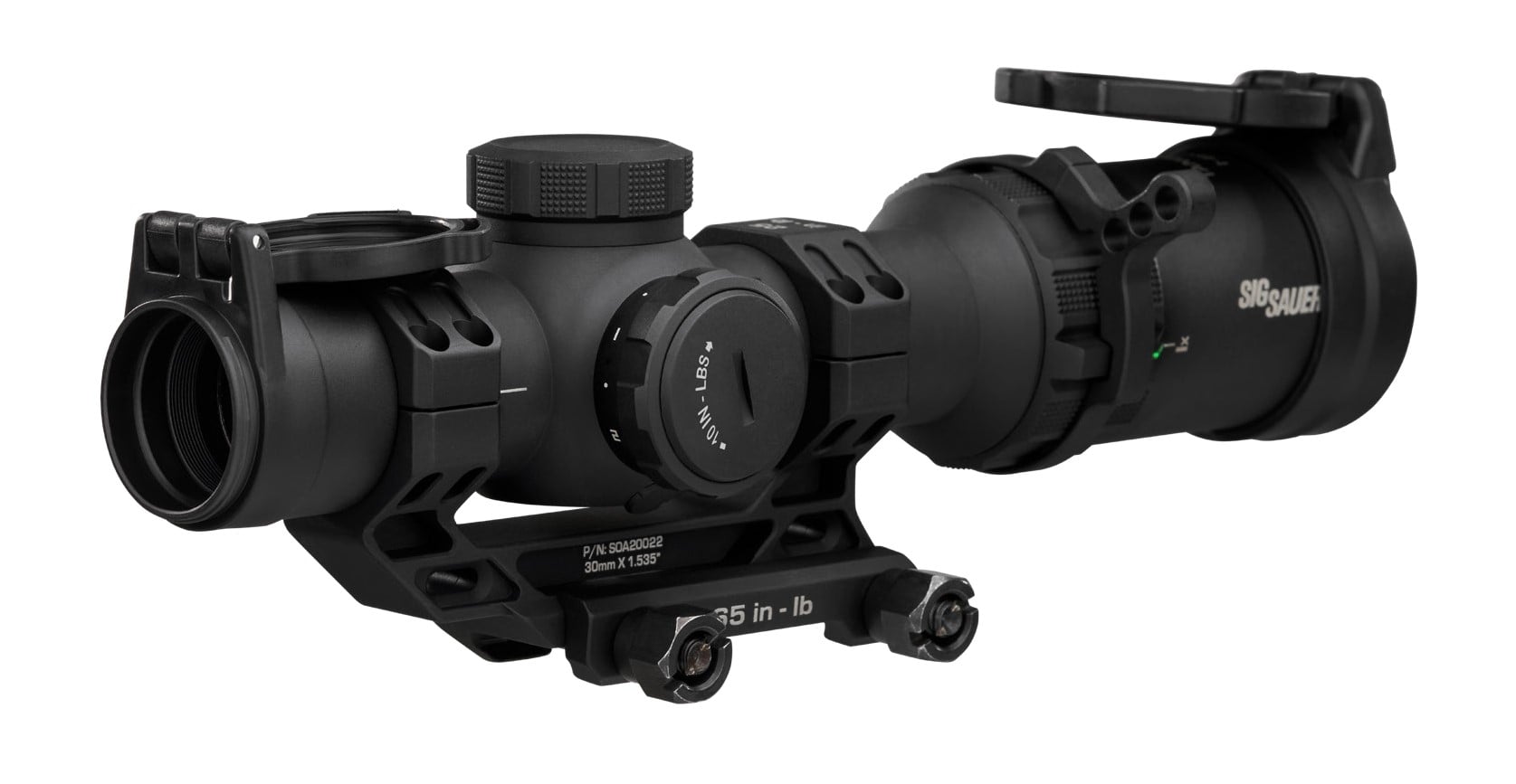 SIG TANGO-MSR Compact 1-8x24 SFP BDC8 LPVO, black, compact mount