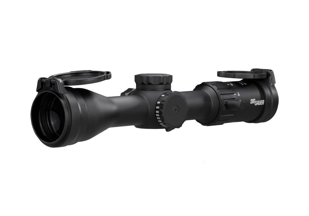 SIG WHISKEY4 2.5-10x42 SFP Quadplex riflescope, black