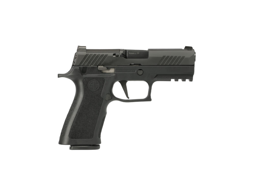 SIG Sauer P320-M18 9mm Pistol, Black, 3.9" Barrel, 21-Round