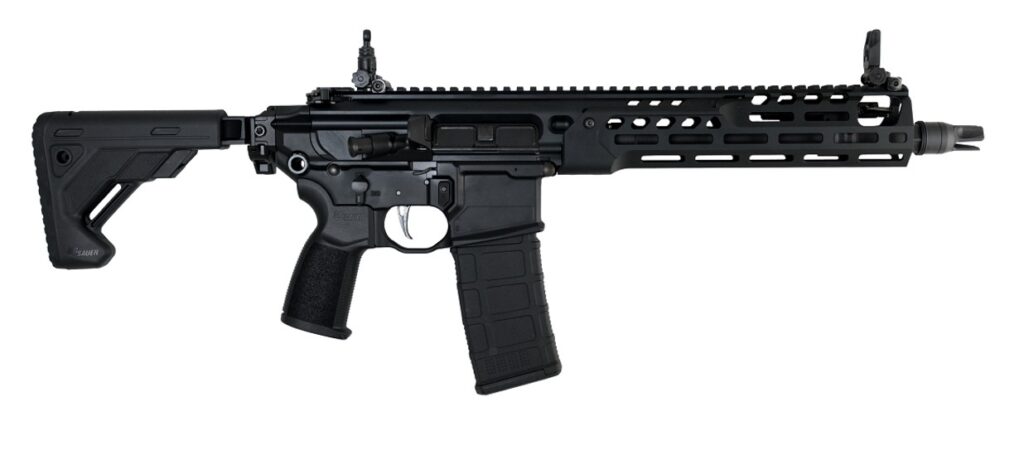 SIG Sauer MCX Rifle, 5.56 NATO, 11.5-Inch Barrel, Black, 30+1-Round