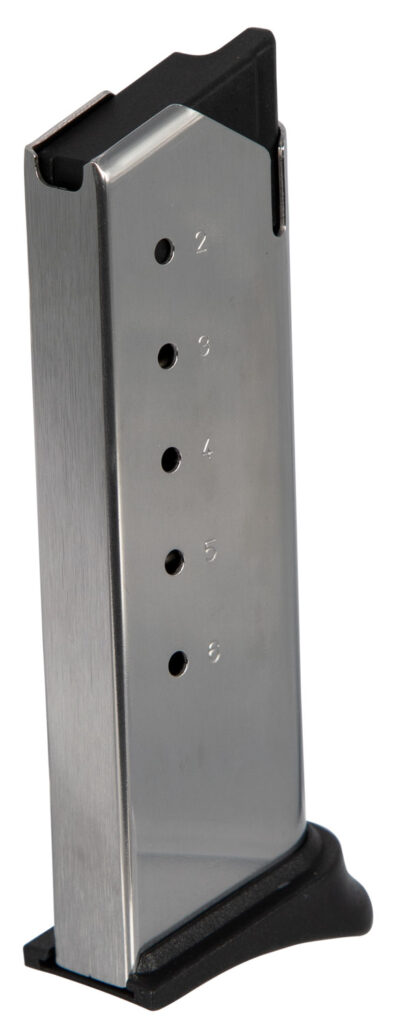 Springfield Armory XD-E .45 ACP 6-Round Magazine Extended Floorplate Stainless Steel