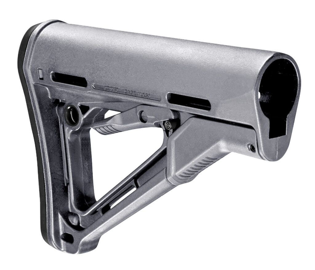 Magpul CTR Carbine Stock, Mil-Spec, Stealth Gray
