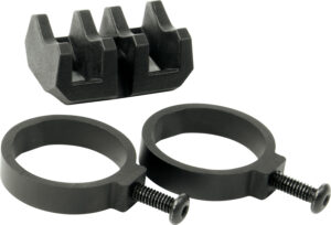 Magpul Light Mount V-Block And Rings, Black