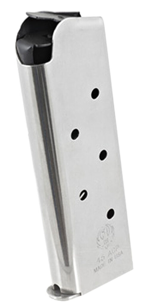 Ruger 90664 SR1911 Officer 7-Round .45 ACP Magazine, Stainless Steel