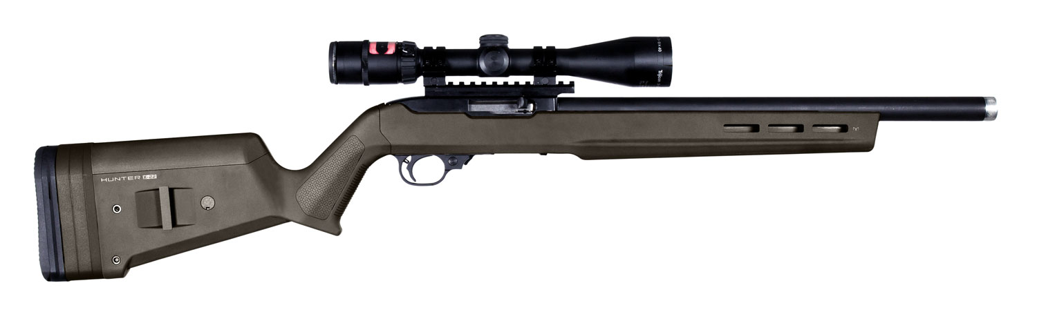 Magpul X-22 Hunter Stock, Ruger 10/22, Olive Drab Green