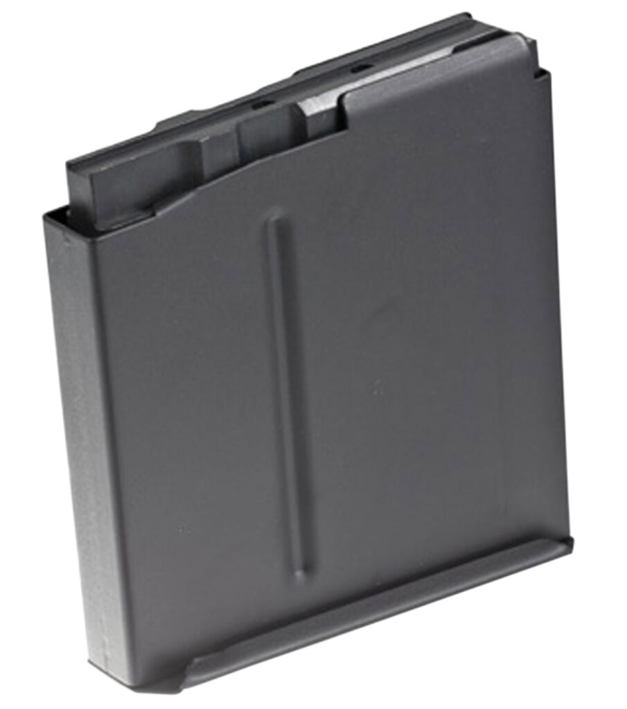 Ruger 90683 Precision Rifle 5-Round .338 Lapua Mag Single Stack Magazine, Black Metal