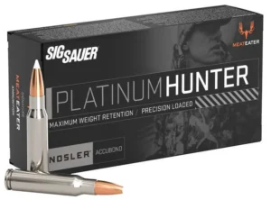 SIG Sauer Platinum Hunter .243 Win 90gr Ammo, 20 Rounds