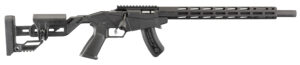 Ruger Precision Rimfire .17 HMR 18-Inch, Adjustable Quick-Fit Precision Stock, Hard-Coat Anodized Finish, 15-Round, Model 8402