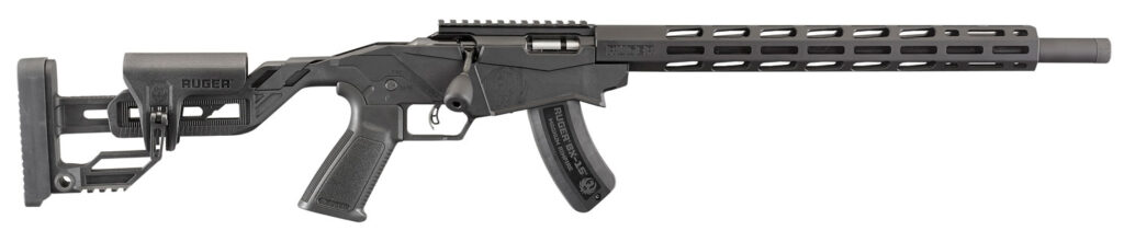 Ruger Precision Rimfire .17 HMR 18-Inch, Adjustable Quick-Fit Precision Stock, Hard-Coat Anodized Finish, 9-Round, Model 8403