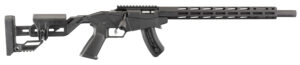 Ruger Precision Rimfire .17 HMR 18-Inch, Adjustable Quick-Fit Precision Stock, Hard-Coat Anodized Finish, 9-Round, Model 8403