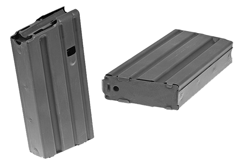 Ruger 90679 AR-556 5-Round .450 Bushmaster Magazine, Black Steel