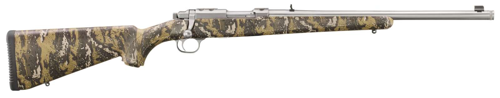 Ruger 77/357 .357 Mag, Camo Stock, Stainless Finish - Image 3