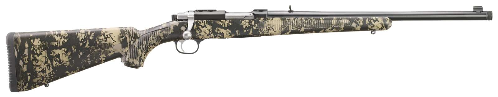 Ruger 77/357 .357 Mag, Camo Stock, Blued Finish - Image 3