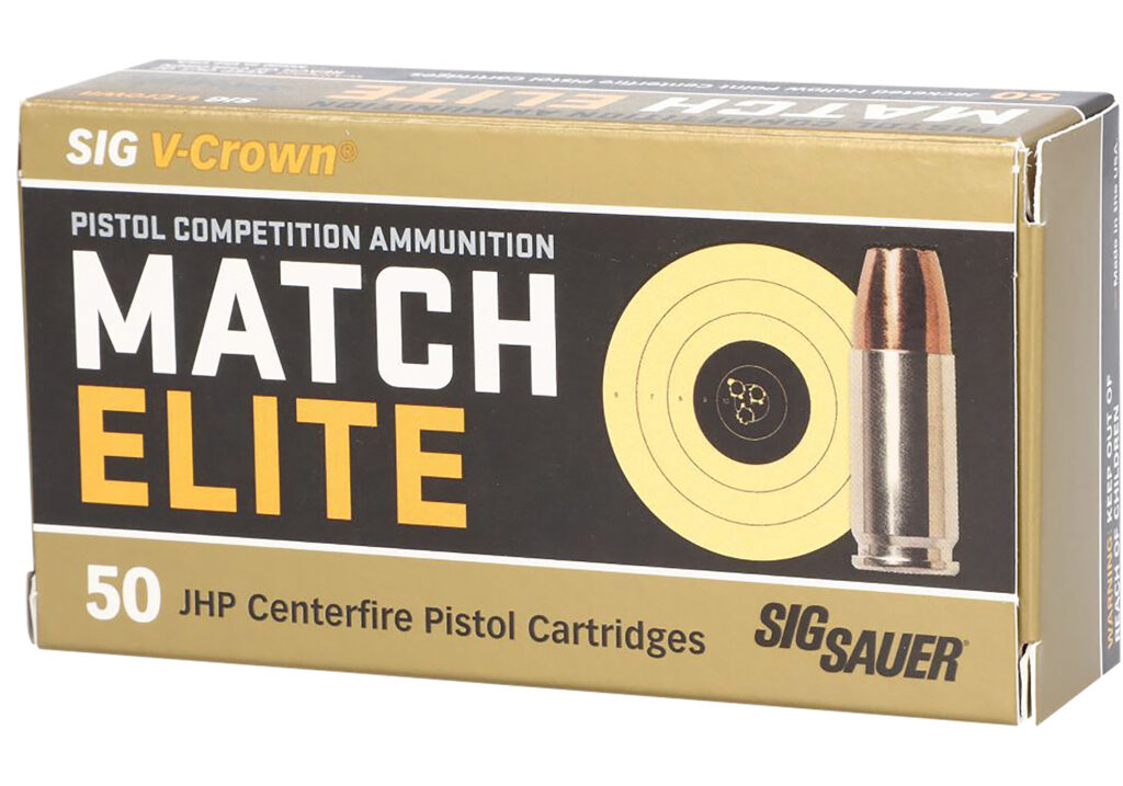 SIG Sauer V-Crown 9mm Luger 147gr JHP Ammo, 50 Rounds