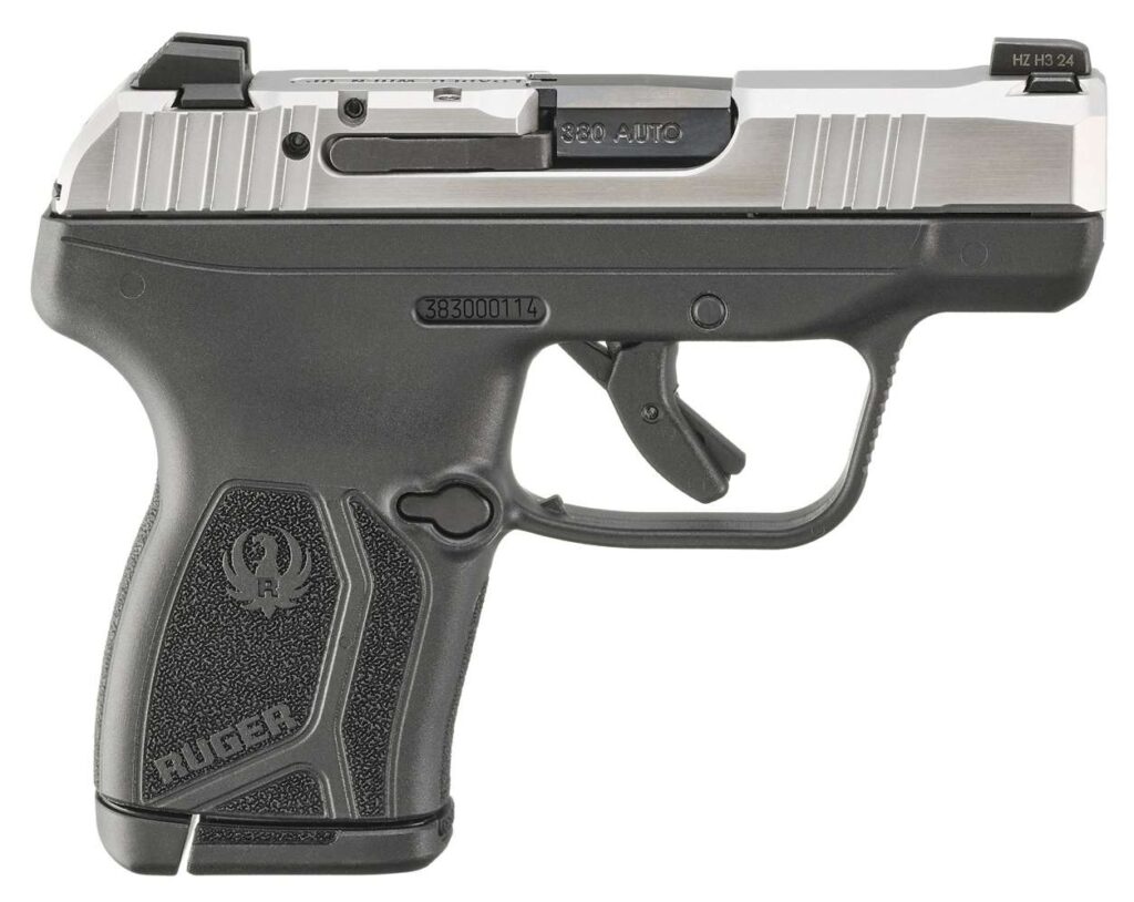 Ruger LCP MAX .380 Auto California Model, Stainless/Black, 10-Round product image