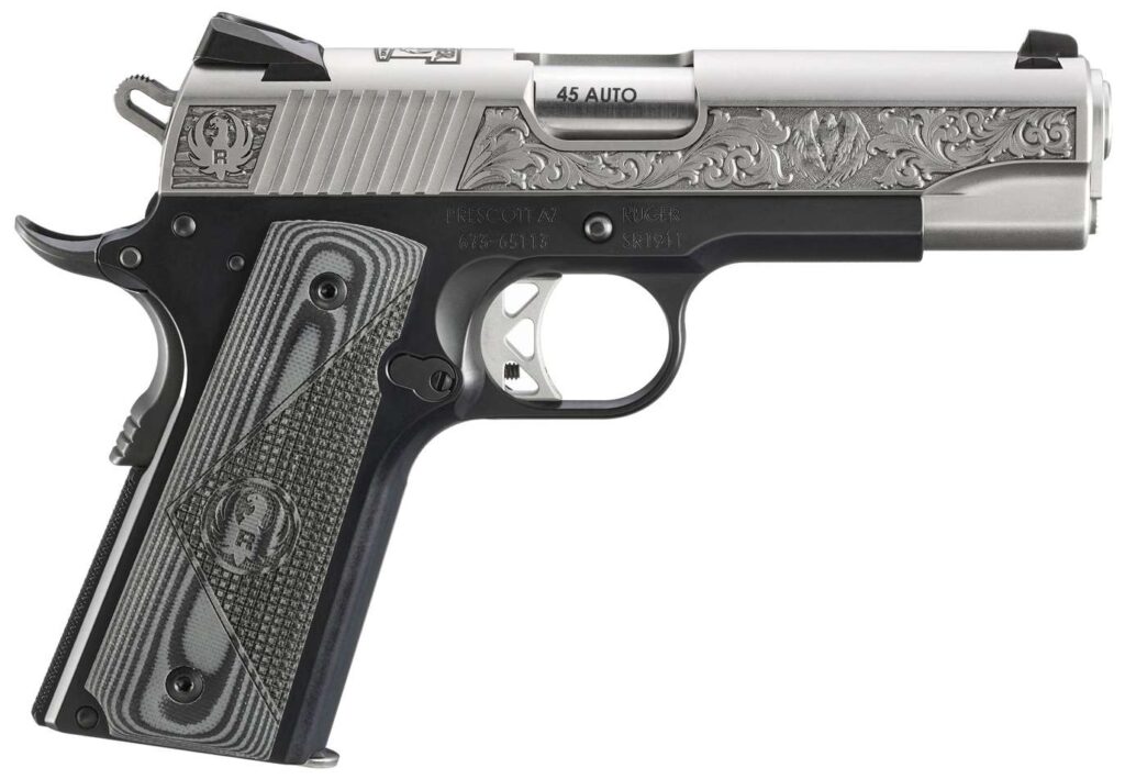 Ruger SR1911 Street Edition Southport CT Commander .45 ACP Pistol, 4.25" Barrel, 7+1 product image