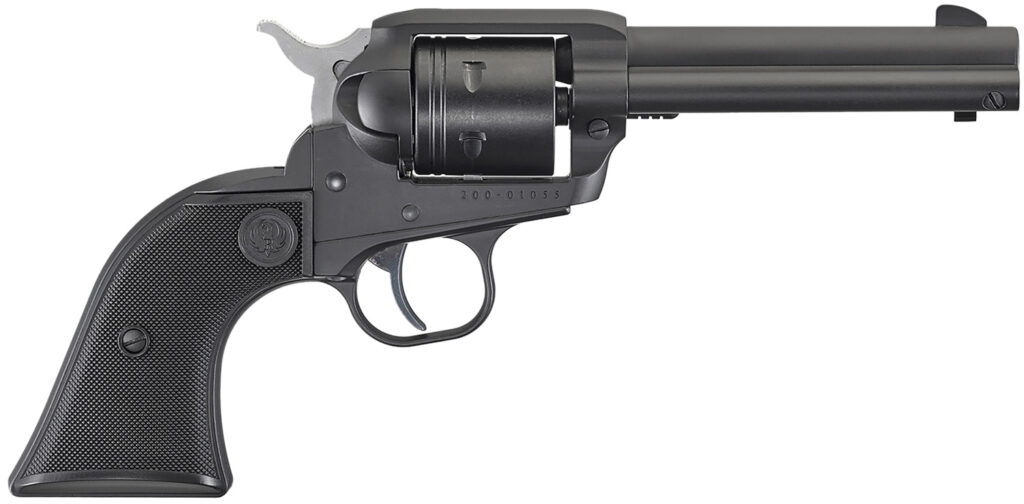 Ruger Wrangler .22 LR Revolver, 4.62" Barrel, Black Cerakote product image
