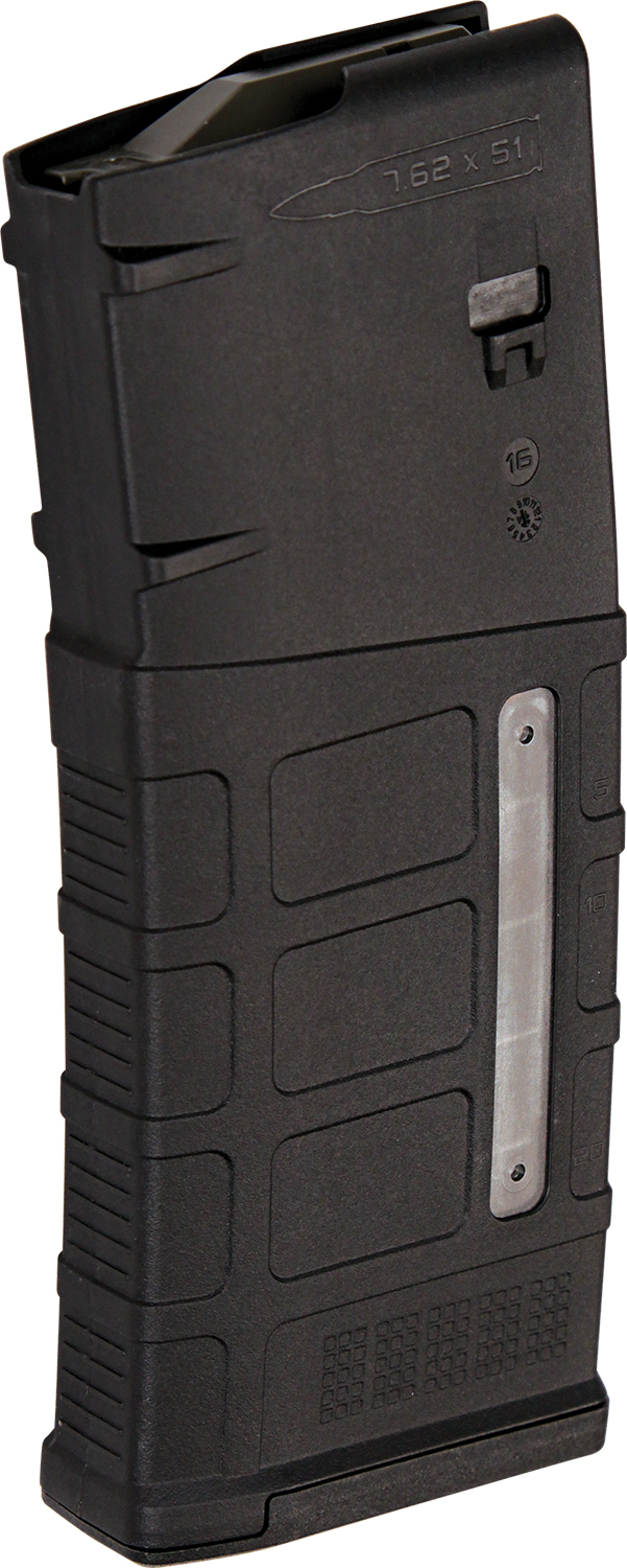Magpul PMAG 25 LR/SR Gen M3 Magazine, SR-25/M110 7.62x51 NATO/.308 Win, 25-Round, Black