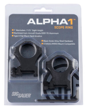Sig Sauer Alpha1 Scope Ring Set