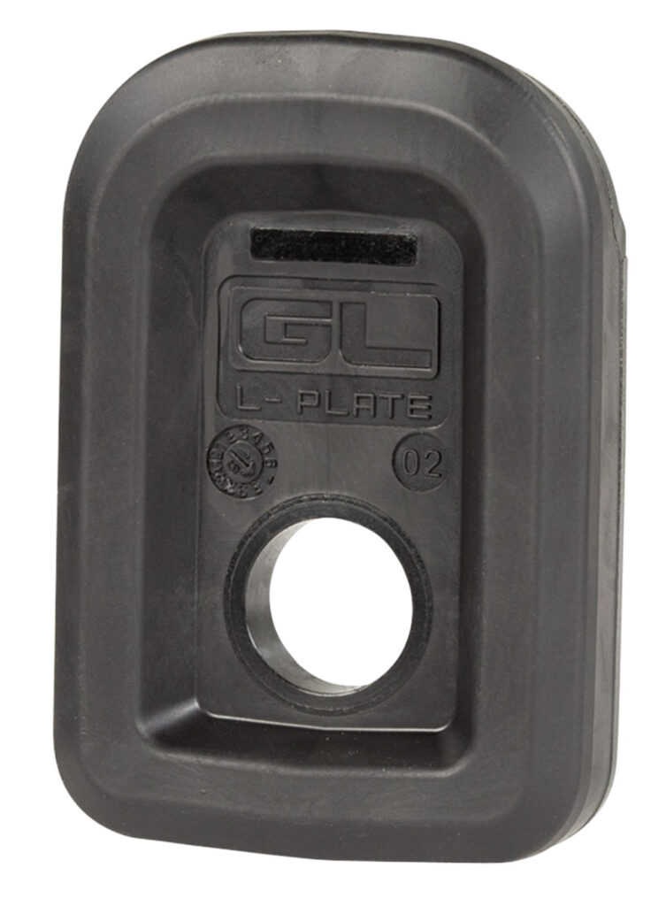 Magpul GL L-Plate Floorplate, Glock PMAG, 3-Pack, Black