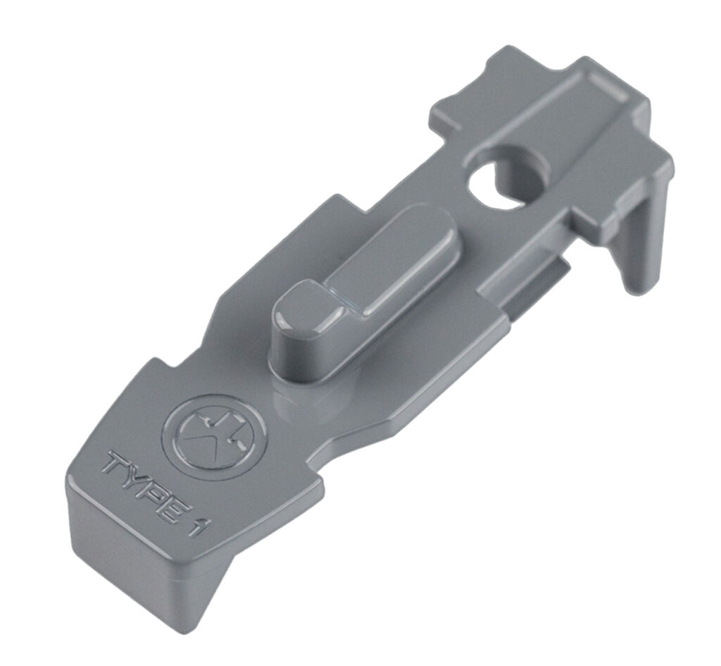 Magpul Tactile Lock-Plate Type 1, Gray, 5-Pack