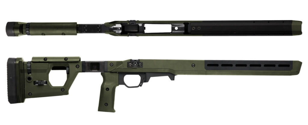 Magpul Pro 700 Fixed Stock, Remington 700 Short Action, Olive Drab Green
