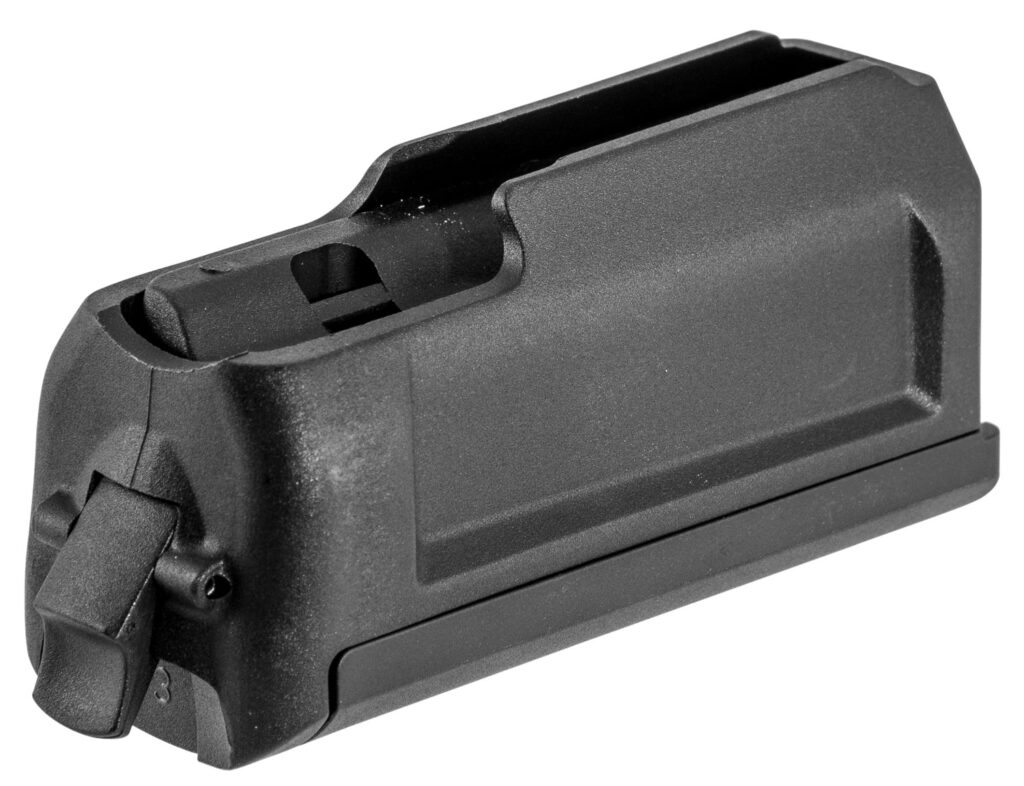 Ruger 90689 American short action 4-round rotary black polymer magazine