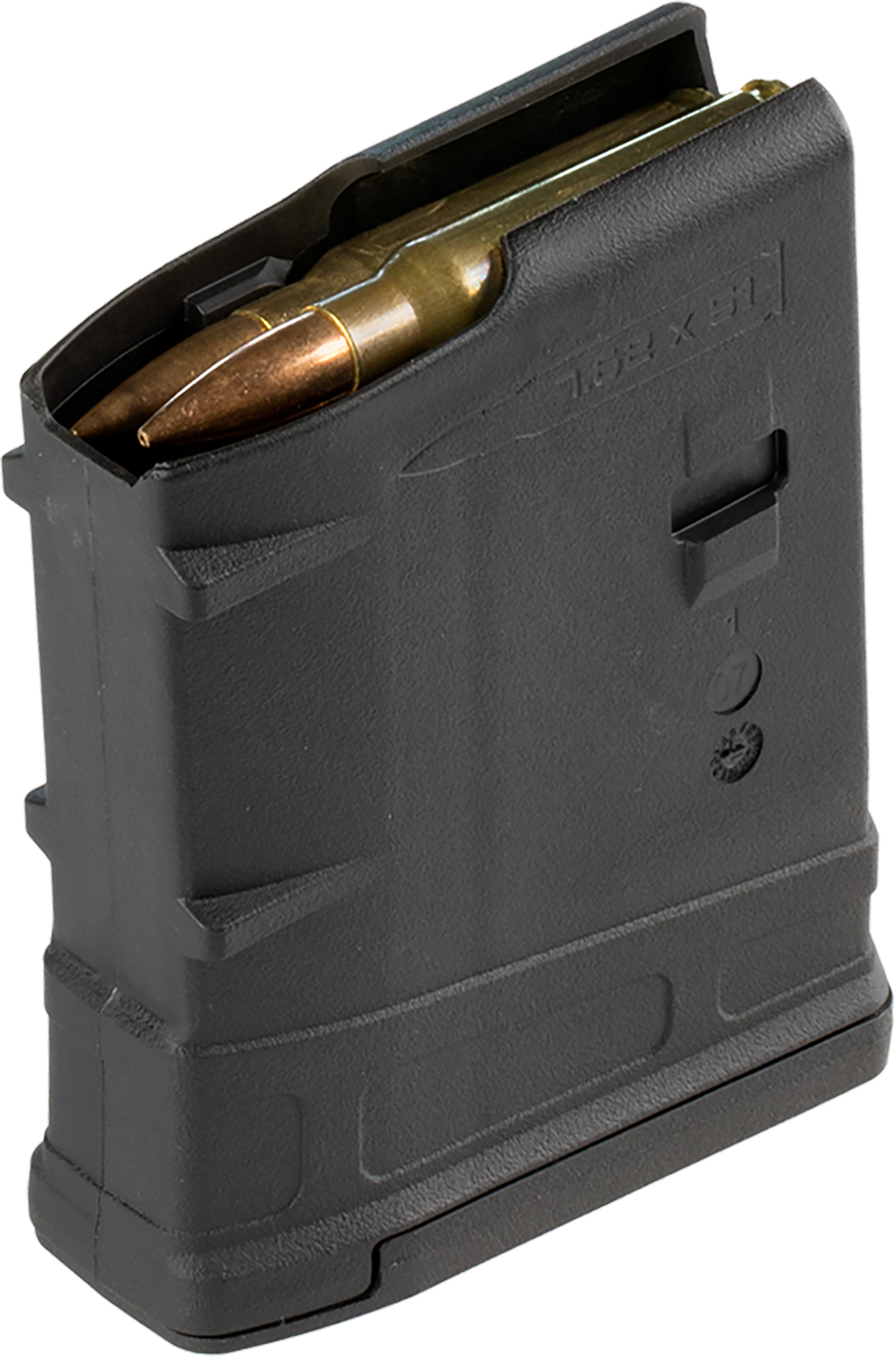 Magpul PMAG 10 LR/SR Gen M3 Magazine, SR-25/M110 7.62x51 NATO/.308 Win, 10-Round, Black