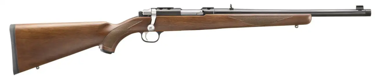 Ruger 77/44 .44 Rem Mag, Walnut Stock, Blued Finish - Image 3