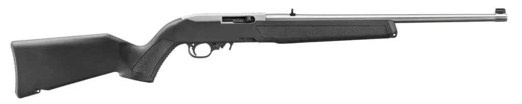 Ruger 10/22 .22 LR 18.5" Black/Stainless M-LOK Rifle, 10-Round