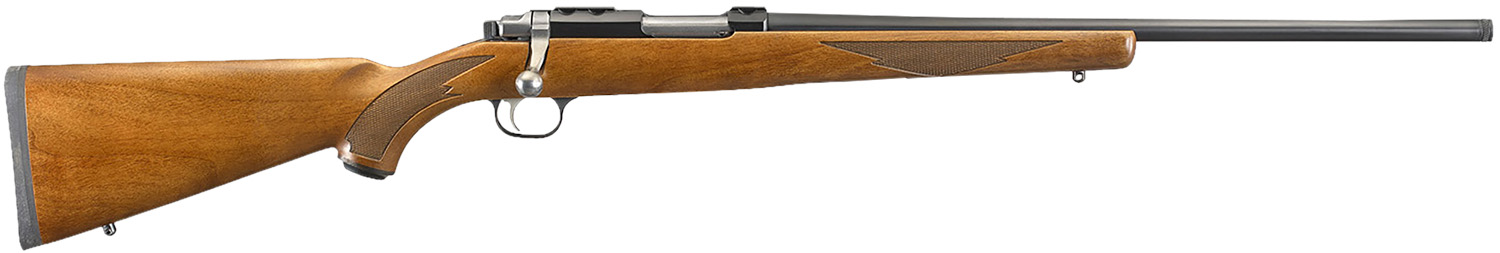 Ruger 77/17 .17 WSM, Walnut Stock, Blued Finish - Image 6