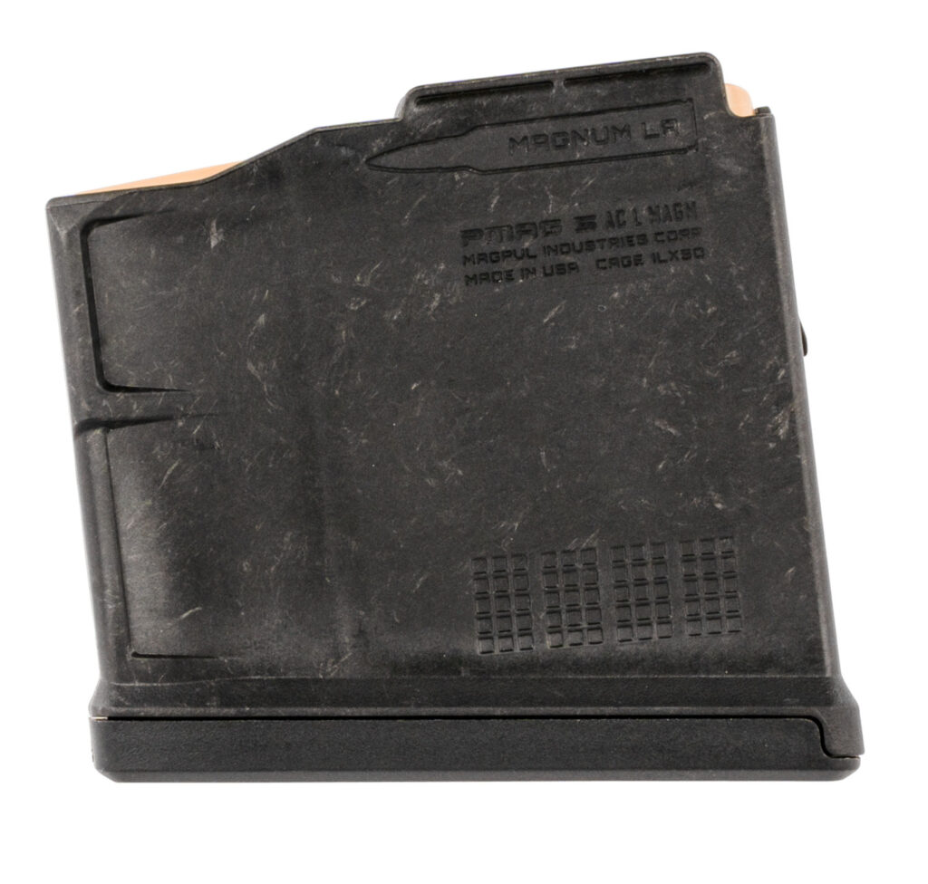 Ruger 90145 Hawkeye 5-Round .300 Win Mag Single Stack Magazine, Blued Polymer