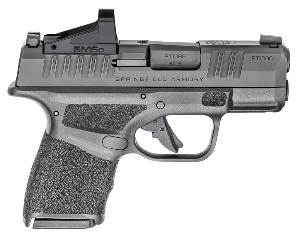 Springfield Armory Hellcat OSP 9mm 3-Inch Pistol 11+1/13+1 Manual Safety Shield SMSc Black product image