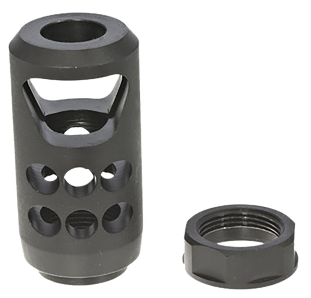 Ruger American Muzzle Brake for 450 Bushmaster and 45-70 Gov, 11/16x24 Threads