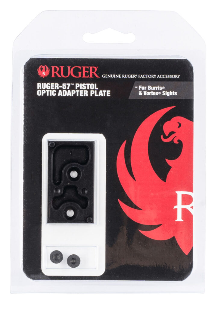 Ruger-57 Optic Adapter Plate for Burris and Vortex Optics, Black
