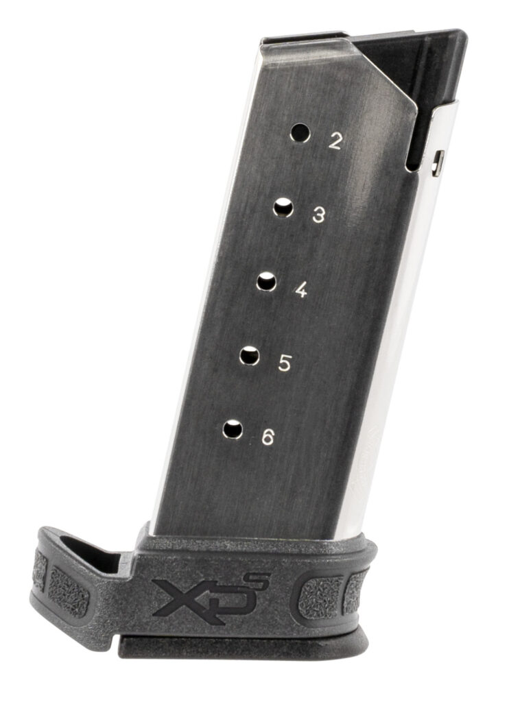 Springfield Armory XD-S Mod.2 .45 ACP 6-Round Magazine Stainless Steel/Gray product image