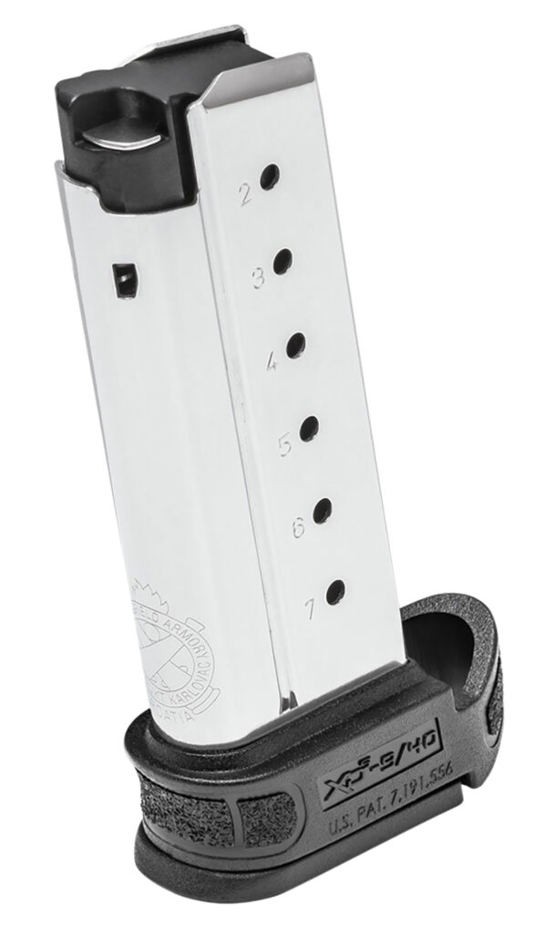 Springfield Armory XD-S Mod.2 .40 S&W 7-Round Magazine Stainless Steel/Black product image