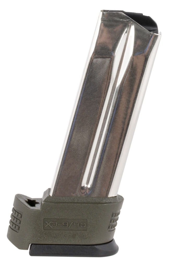 Springfield Armory XD Subcompact .40 S&W 10-Round Magazine Stainless Steel/OD Green product image
